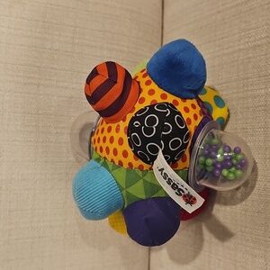 Sassy Baby Tummy Time Rattle